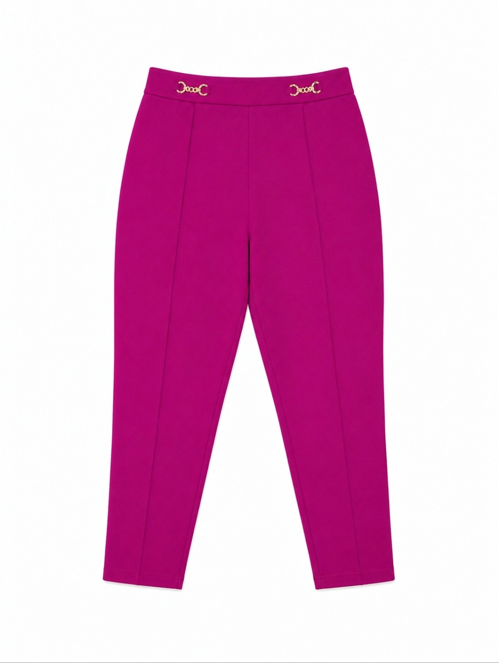 Plus Size Pink Pants W/ Gold Accents Size 20 - Picture 3 of 4